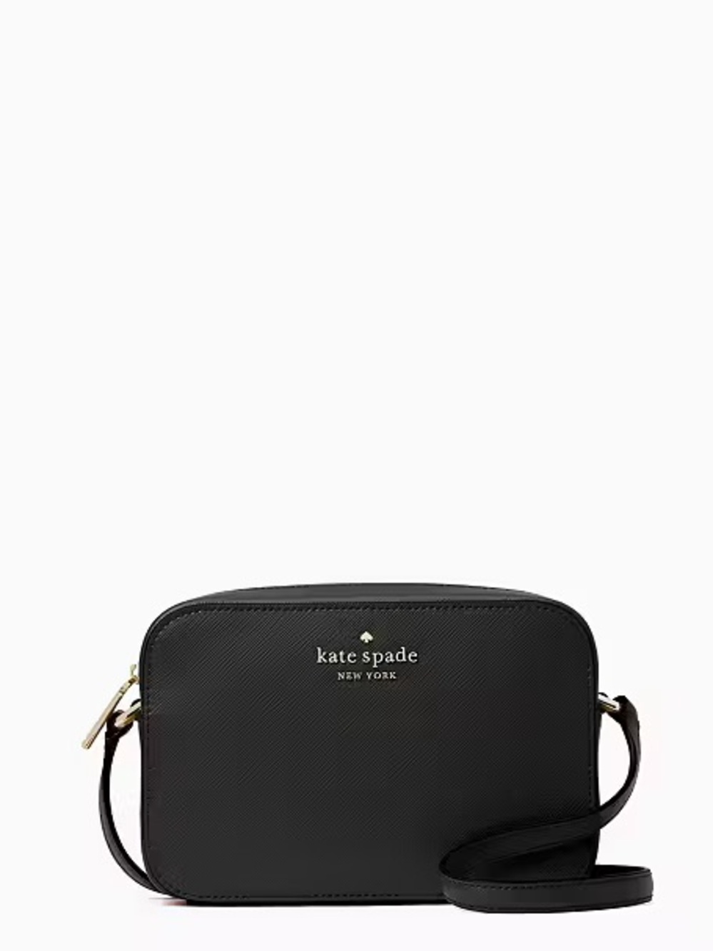 kate spade Staci Mini Camera Bag - Black Leather